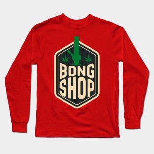 Medical Cannabis Bong Shop Long Sleeve T-Shirt